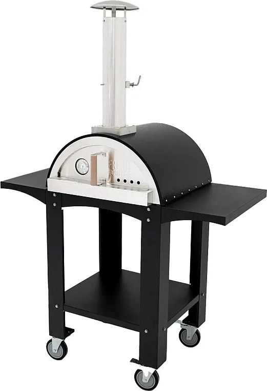 Piec do pizzy Fresh Grills wolnostojący, bardzo duży, ze stanowiskami przygotowawczymi
