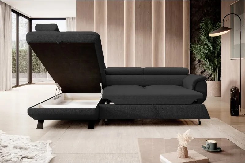 Narożnik RAVEN L z funkcją spania WERSAL