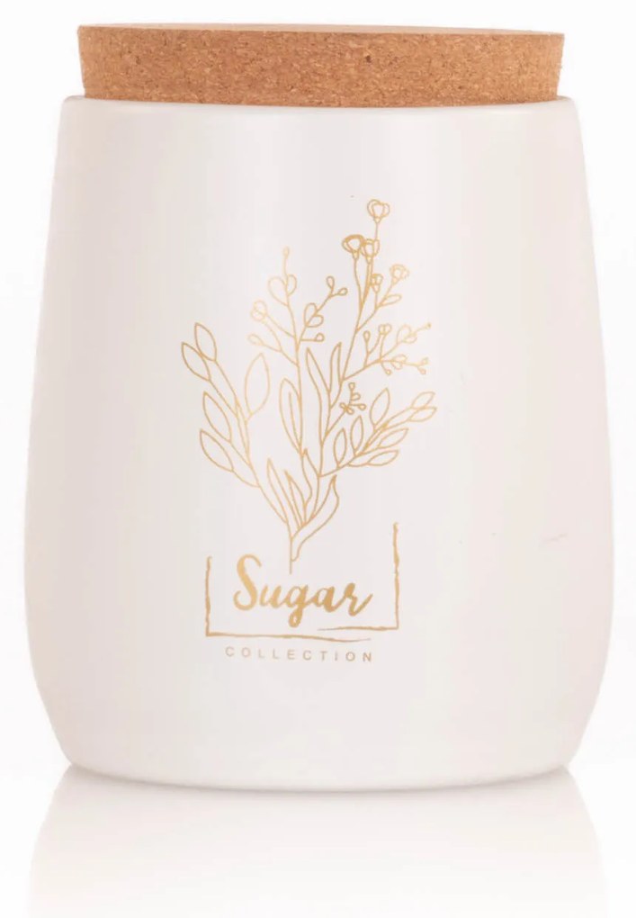 Puszka z korkową pokrywką SUGAR, 750 ml