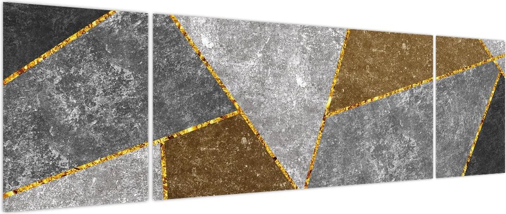 Obraz - Imitacja materiałów (170x50 cm)