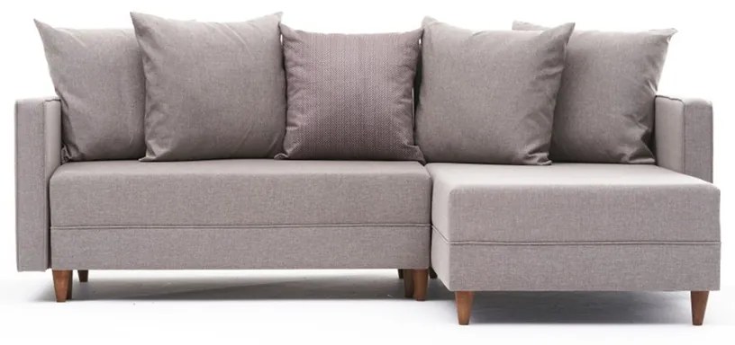 Narożna sofa rozkładana Aydam Right Cream