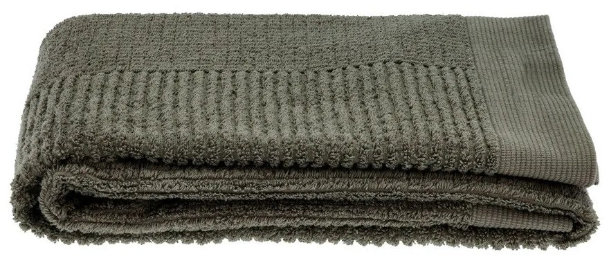 Bawełniany ręcznik frotte w kolorze khaki 50x70 cm Classic – Zone