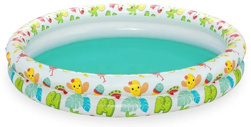 Bestway Zestaw nadmuchiwany - basen 122 cm, kołodo pływania 46 cm, piłka 27 cm