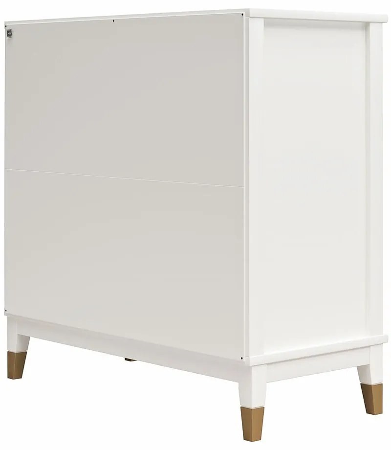 Biała szafka 84x84 cm Westerleigh – CosmoLiving by Cosmopolitan