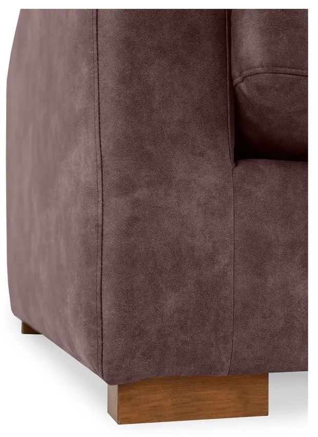 Ciemnobrązowa sofa 266 cm Comfy – Scandic