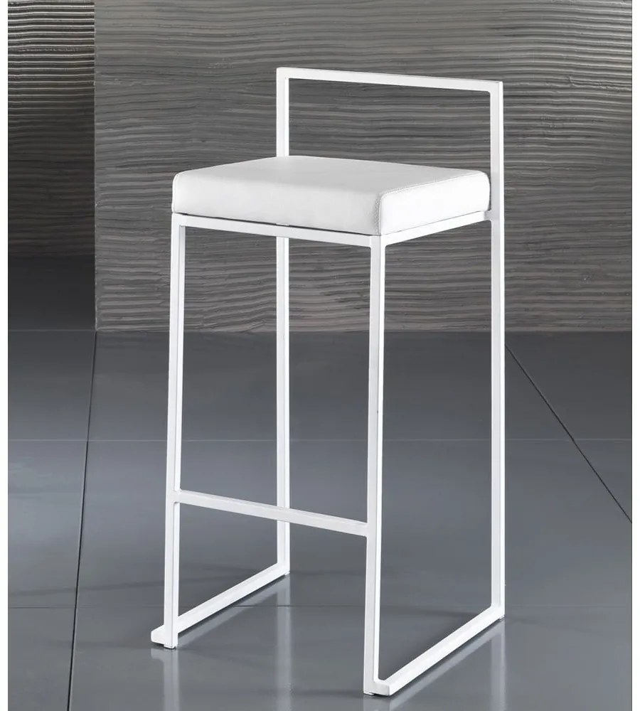 Białe hokery zestaw 2 szt. 88 cm Dodo – Tomasucci