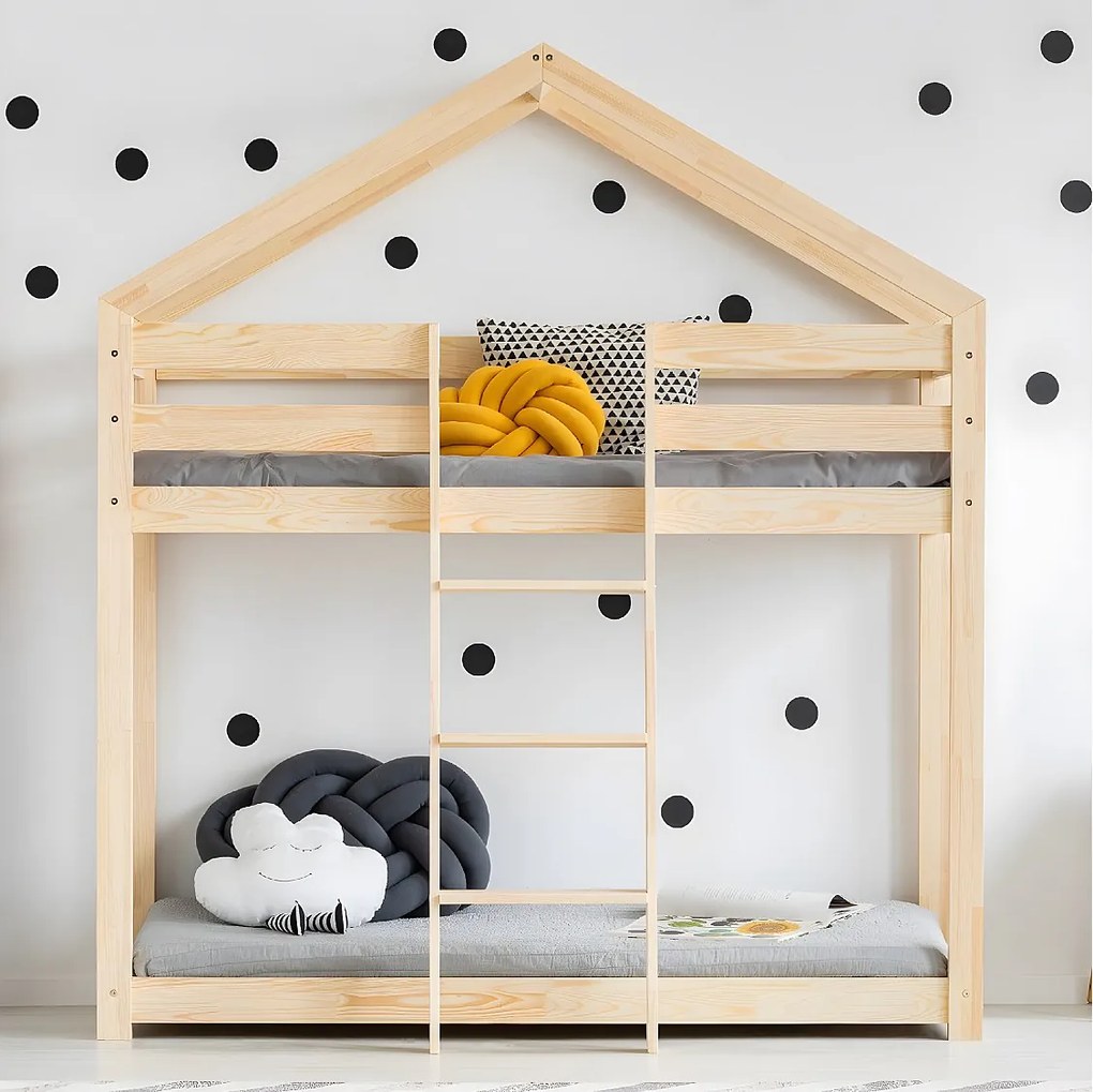 Łóżko piętrowe MILA DMP 90x190 sosna