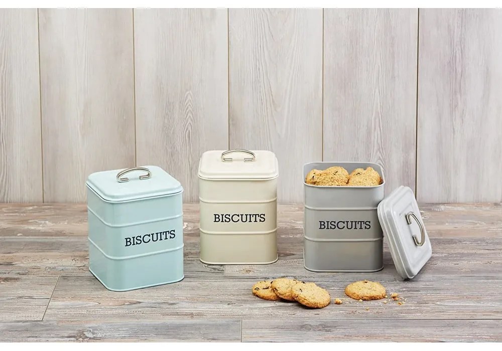 Stalowy pojemnik na żywność na ciasta Living Nostalgia – Kitchen Craft