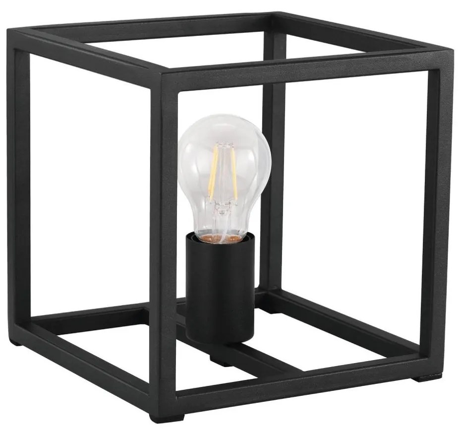 Eglo 43034 - Lampa stołowa ELDRICK 1xE27/40W/230V czarne