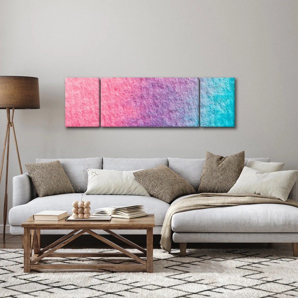 Obraz kolorowej tekstury (170x50 cm)