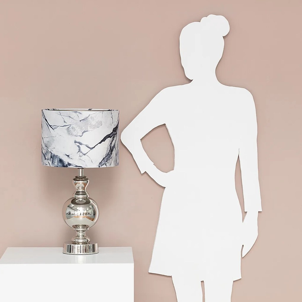 Lampa stołowa Marble Grey