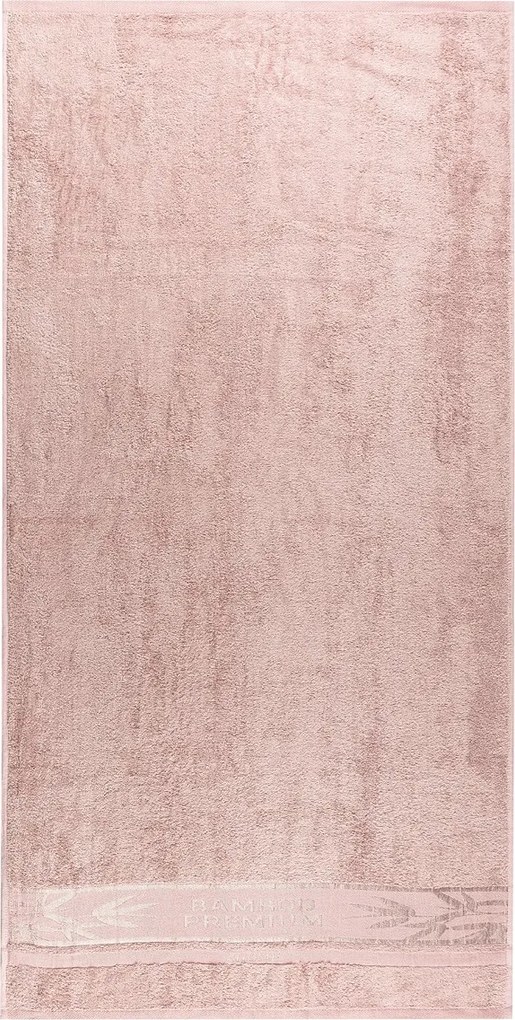 4Home Komplet Bamboo Premium ręczników różowy, 70 x 140 cm, 50 x 100 cm