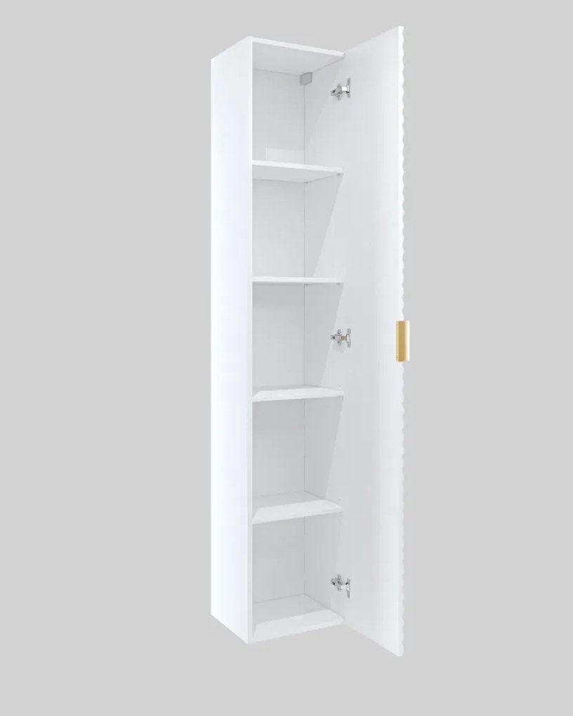 Szafka łazienkowa LAURA 1D 35 cm biała mat HELVETIA