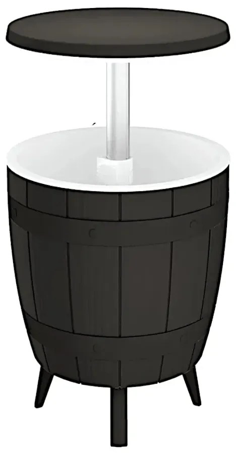 Stolik z miejscem na chłodzenie napojów H3-S43