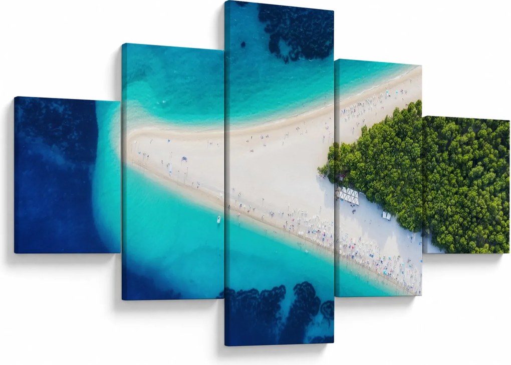 Obraz - Ostrav Hvar, Chorwacja (125x70 cm)