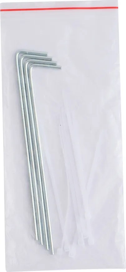 Choinka biała z LED IP44 - Puno