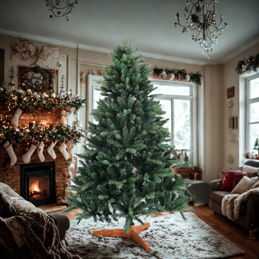 Sztuczna choinka FROST, 150 cm, zielona Casaria