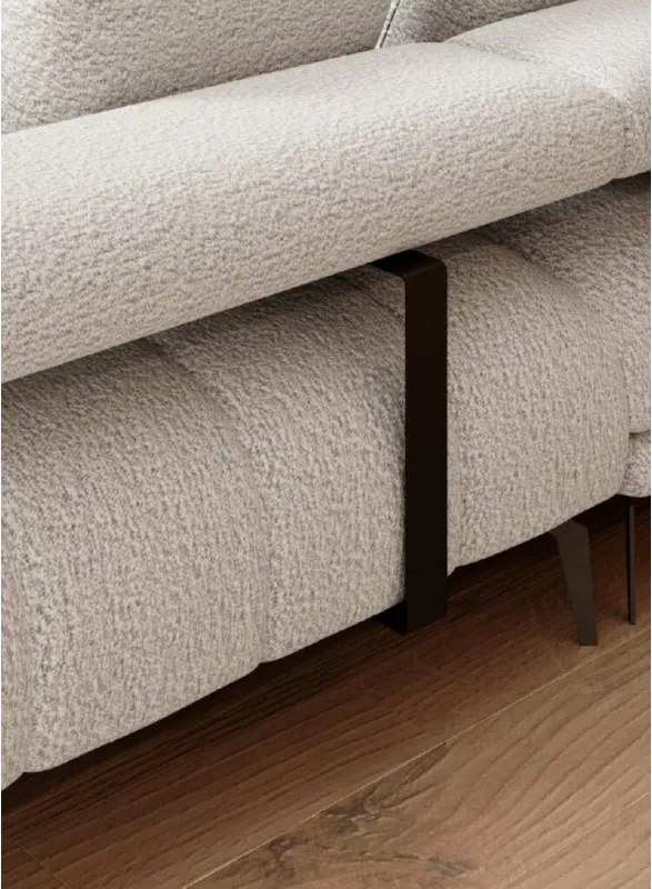 Narożnik MAGNETIC XL układ U Prawostronny elektryczna regulacja siedziska tkanina KANSAS WERSAL