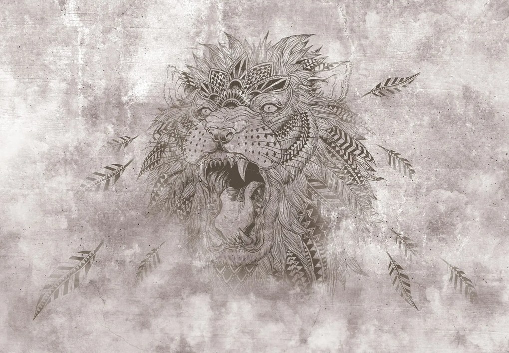 Fototapeta - Lew (196x136 cm)