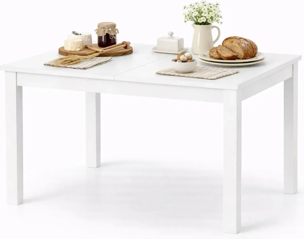 Biały rozkładany stół H8-R91