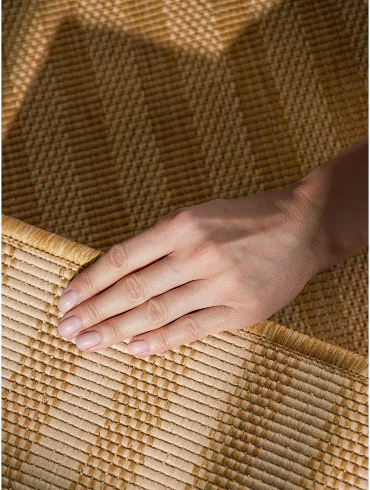 Dywan odpowiedni na zewnątrz w kolorze ochry/kremowy 160x230 cm Haringey Linley – Ted Baker