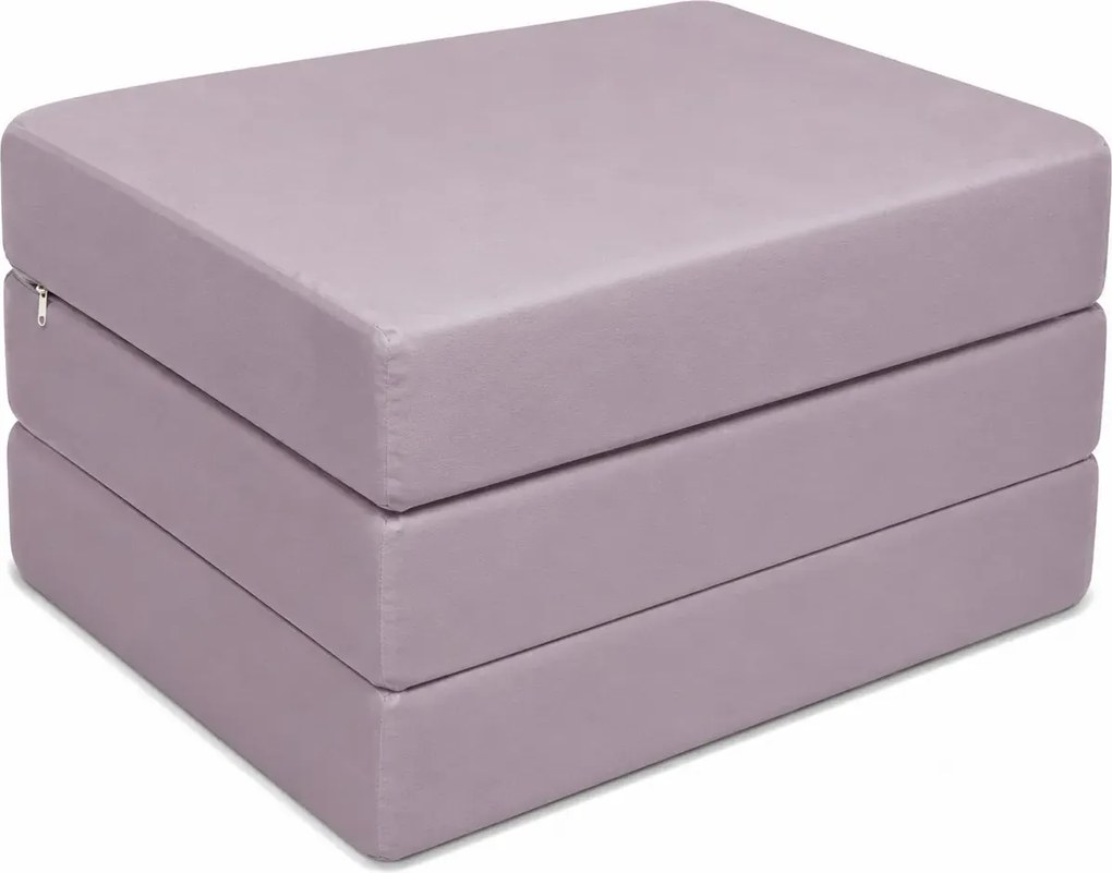 Materac 180/60 + Torba składany turystyczny tkanina Welur : Kolor tkaniny - VELVET - MG55, Rozmiar - 180/60/15, Typ tkaniny - Velvet