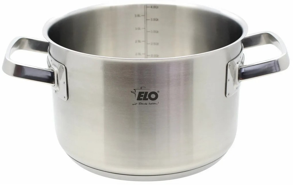 Elo 24216 Garnek ze stali nierdzewnej ProfiCuisine 16 cm, 1,9 l, 1,9 l