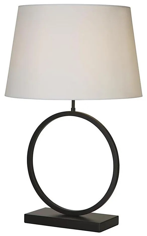 Searchlight EU93101WH - Lampa stołowa ELEGANT 1xE27/60W/230V biała