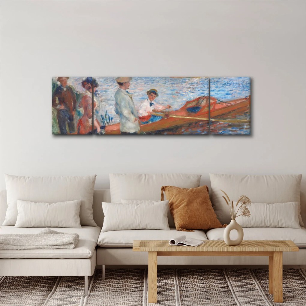 Obraz - Auguste Renoir, Oarsmen at Chatou, reprodukcje (170x50 cm)