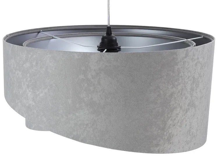 Szaro-srebrna lampa wisząca asymetryczna - EX974 K5-N27