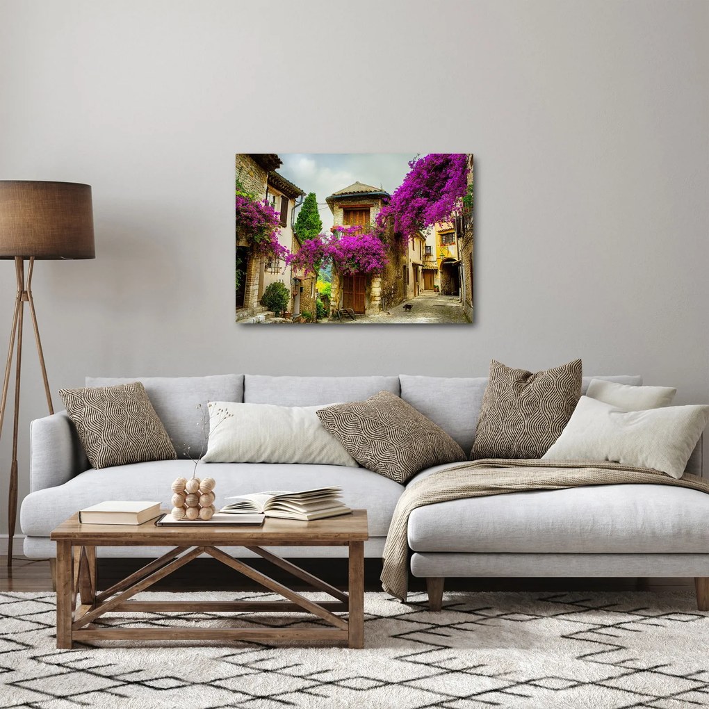 Obraz - Śródziemnomorska leniwa aleja (70x50 cm)