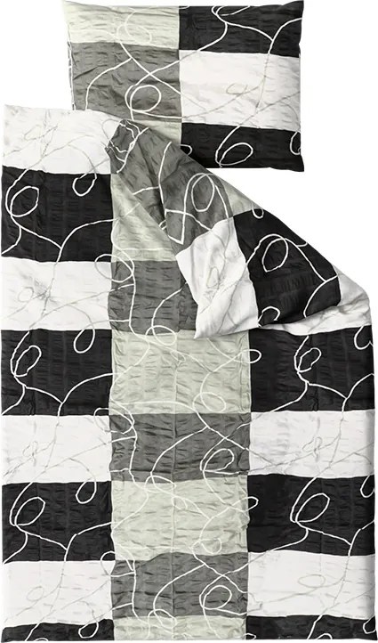 PrzytulneMieszkanie.pl PrzytulneMieszkanie.pl Pościel z kory KASPARO BLEND szara hotelowa kieszeń Rozmiar pościeli: 70 x 90 cm | 140 x 200 cm