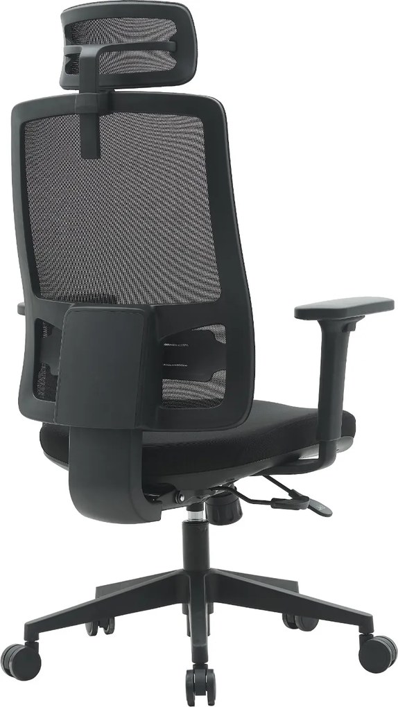 Krzesło do biura i home office Popstar Mesh Lux HR, zgodne z normą BHP