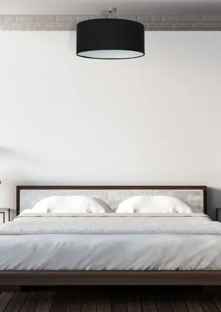 Czarna metalowa lampa sufitowa - K370-Onko