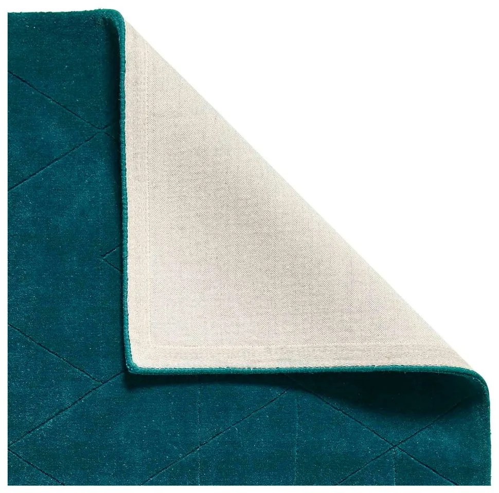 Zielony wełniany dywan Think Rugs Kasbah, 150x230 cm