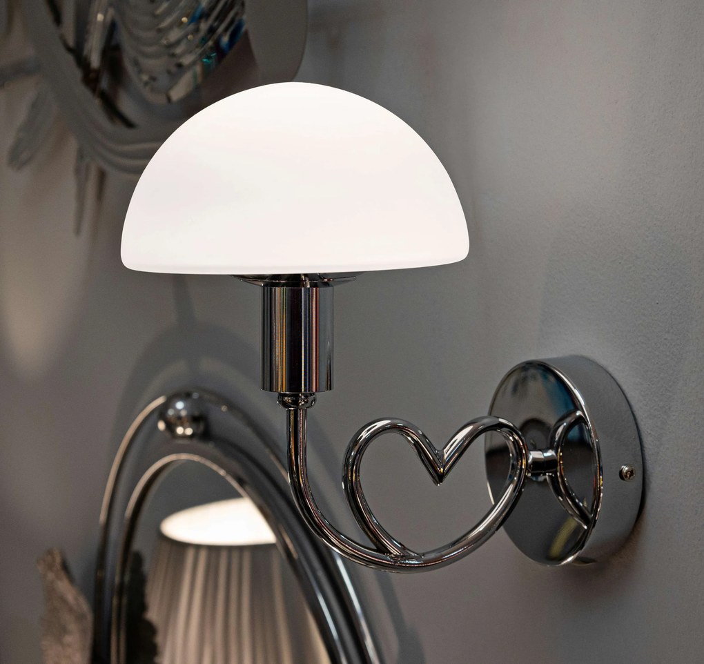 Lampa ścienna LOVY, 23 x 15 x 22 cm