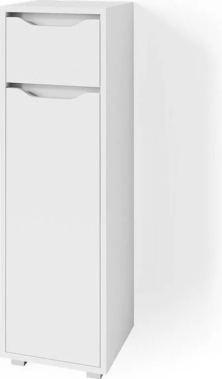 Szafka Midi biały 30x30x97.5 ruben