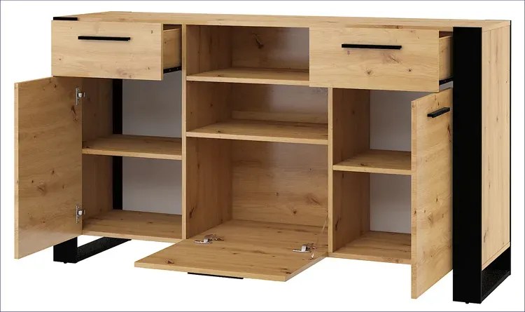 Duża komoda dąb artisan K8-H74
