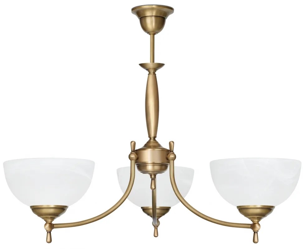 Żyrandol mosiężny do salonu C-S3A