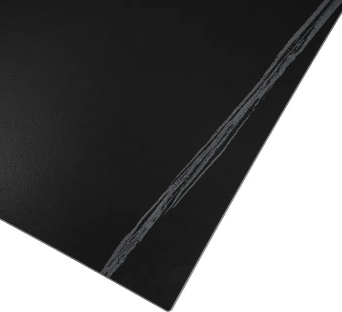 Zestaw Stolików Kawowych TENOR Czarny Marmur/Złoty do Salonu Glamour