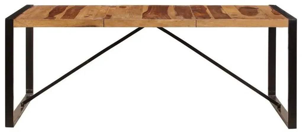 Industrialny stół z sheesham 100x200 Z2-T04