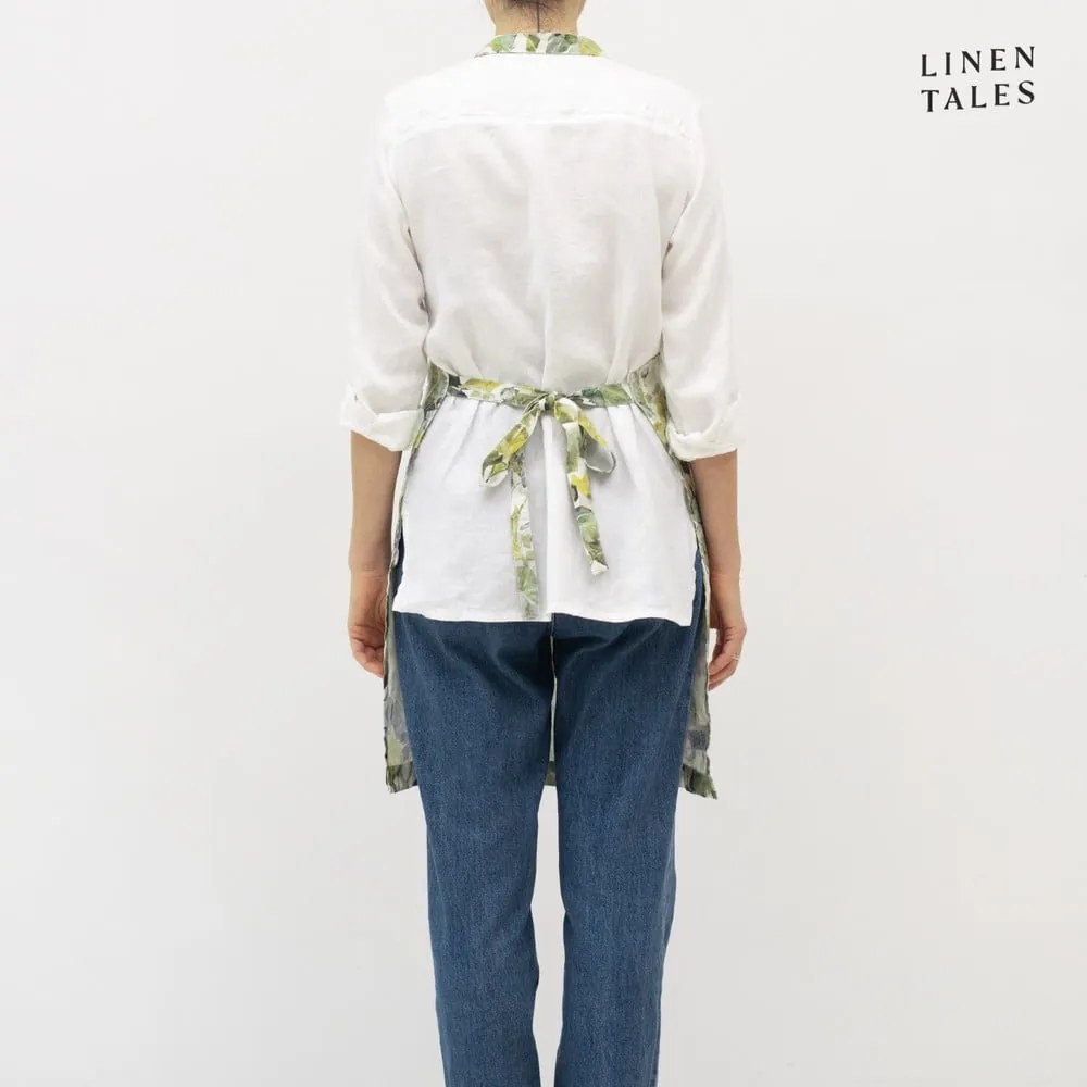 Lniany fartuch Lotus – Linen Tales