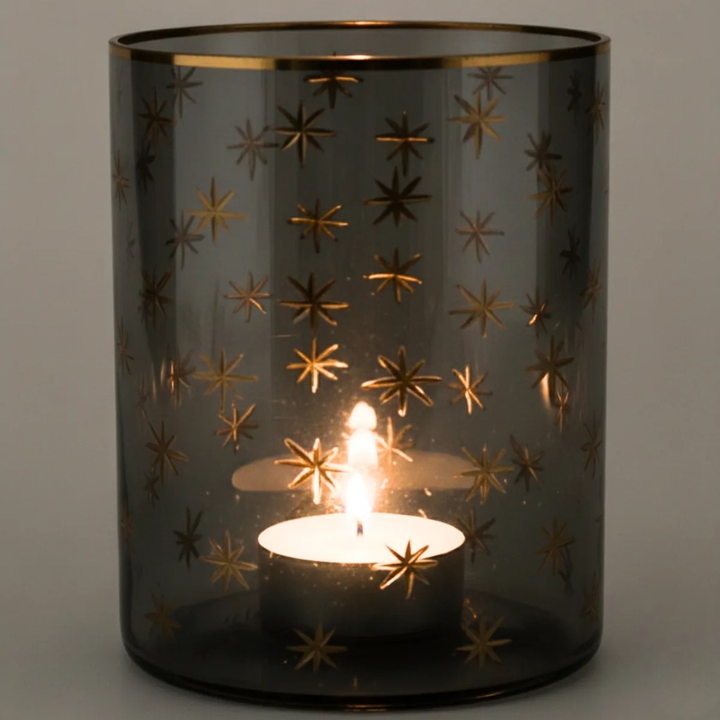 Świecznik na tealighta w formie szklanki, Ø 11 cm