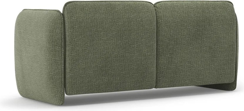 Zielona sofa z tkaniny szenilowej 168 cm Georgia – Micadoni