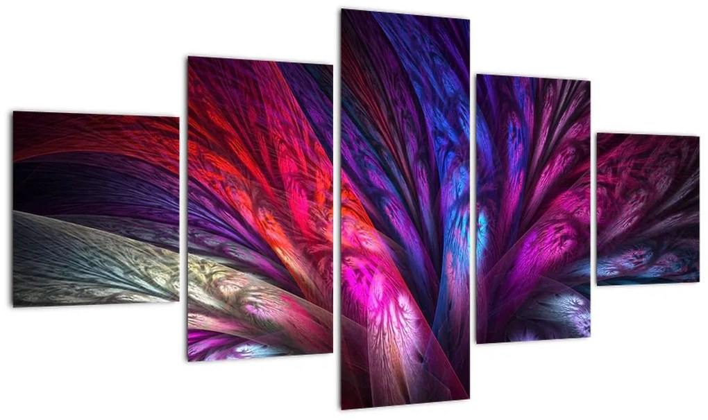 Abstrakcyjny obraz drzewa (125x70 cm)