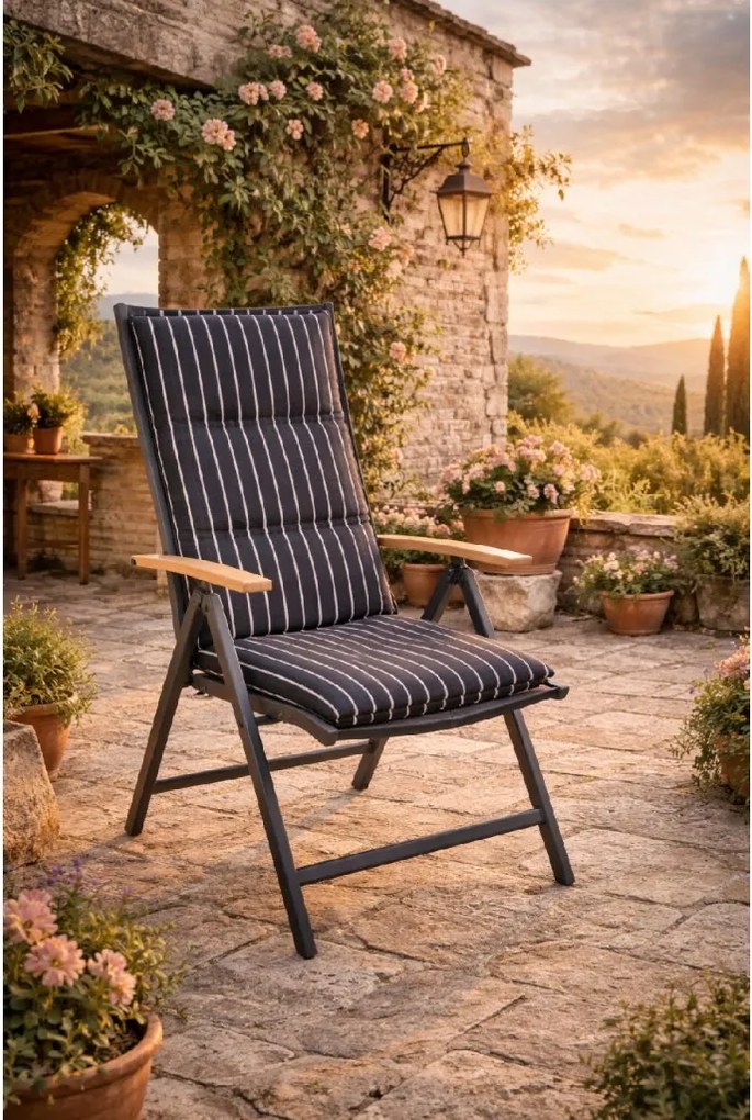 Doppler LIVING 6910 - wysoka poduszka na krzesło z wysokim oparciem