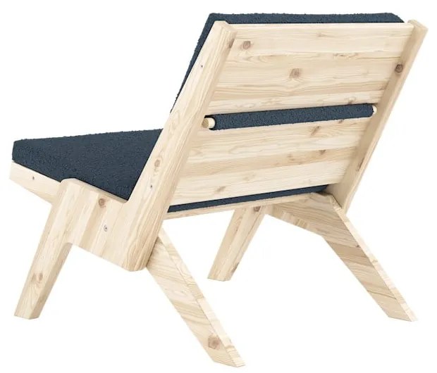 Ciemnoniebieski fotel Sway – Karup Design