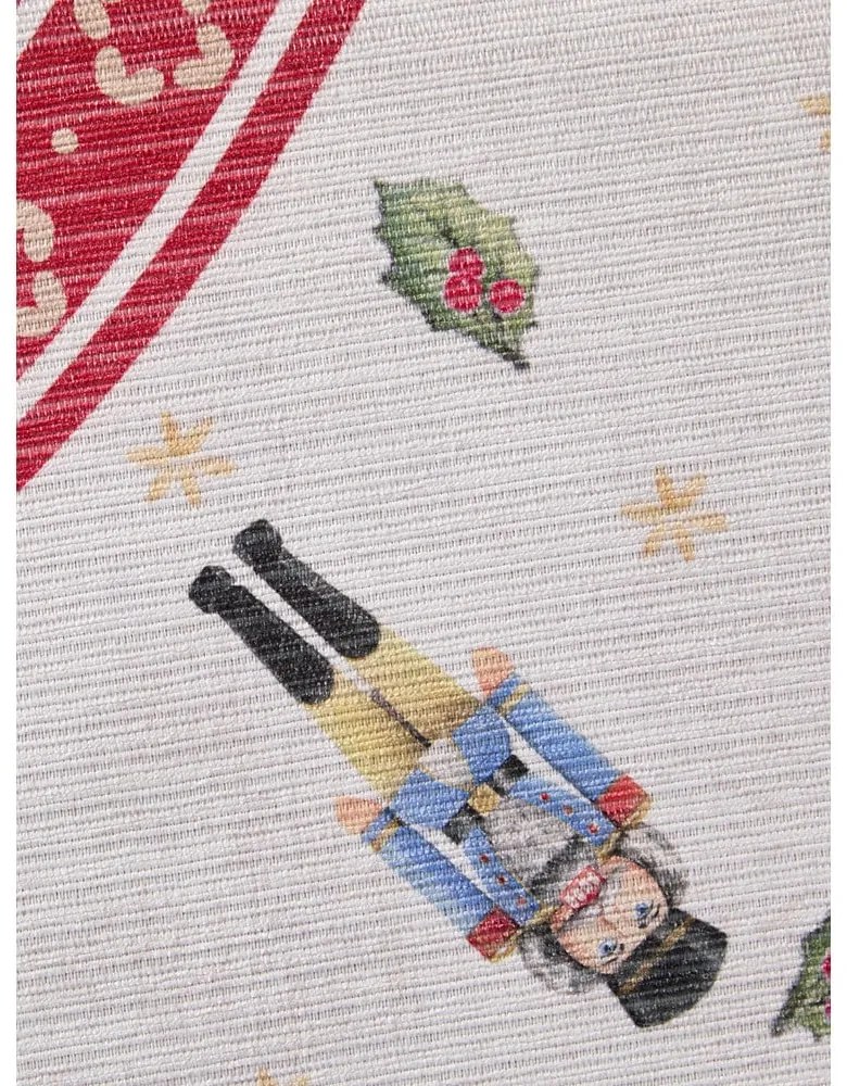 Czerwony okrągły dywan ze świątecznym motywem ø 160 cm Toy's Delight Nutcracker – Villeroy&amp;Boch