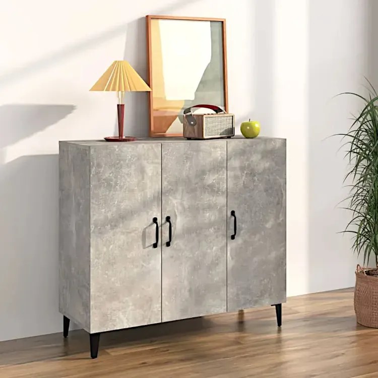 Komoda do salonu szarość betonu H2-S12