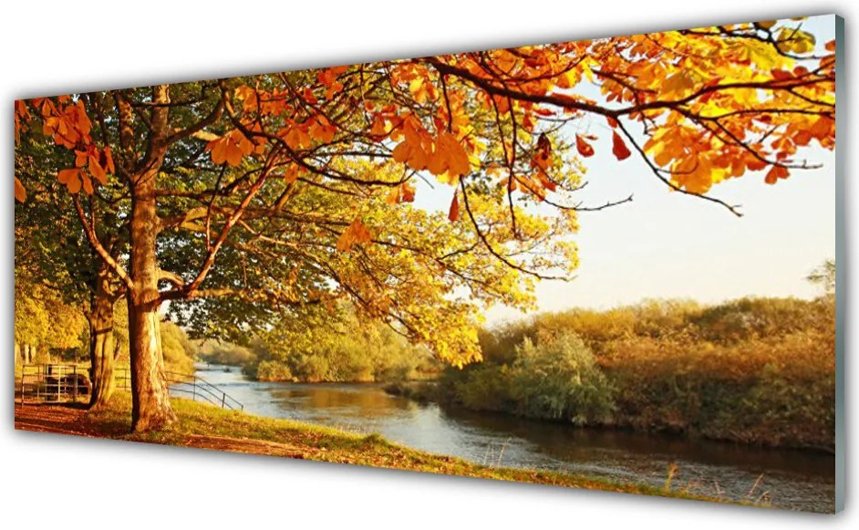 Panel nad blat kuchenny Drzewo nad Lustrem Jeziora